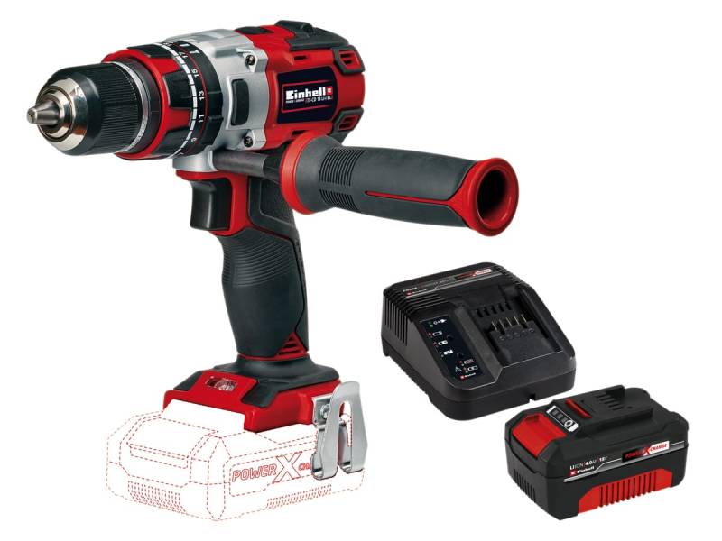 EINHELL PROFESSIONAL Akku-Schlagbohrschrauber, TP-CD 18 Li Brushless Kit (1x 4,0 Ah) von Einhell Professional