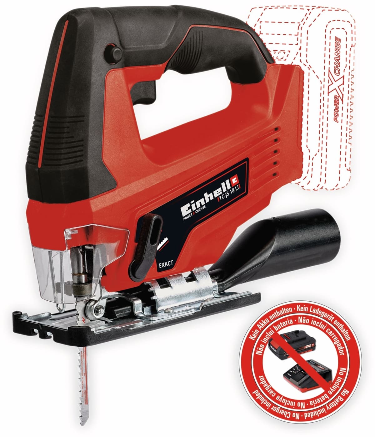 EINHELL Akku-Stichsäge TC-JS 18 Li Solo EINHELL Akku-Stichsäge TC-JS 18 Li Solo von Einhell