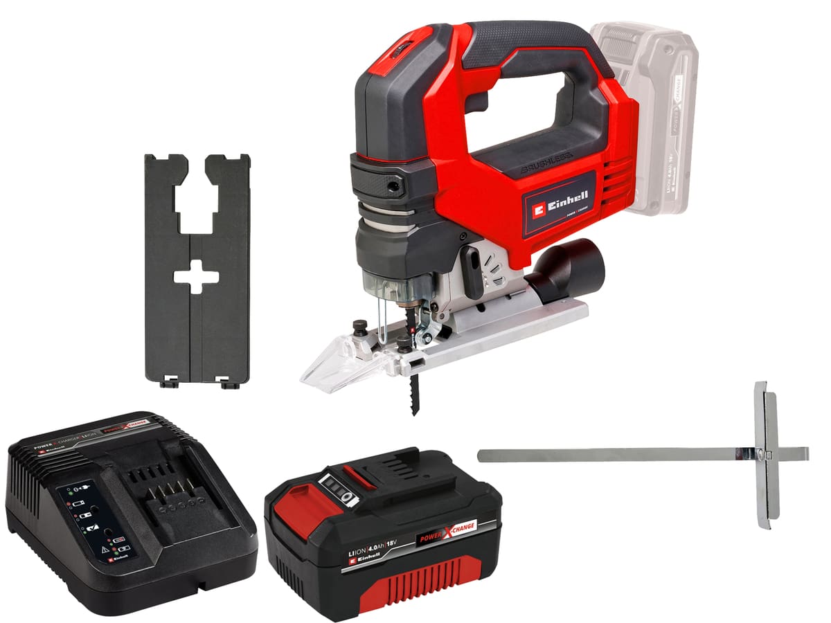 EINHELL PROFESSIONAL Akku-Stichsäge TP-JS 18/135 Li BL Kit (1x 4,0 Ah) von Einhell Professional