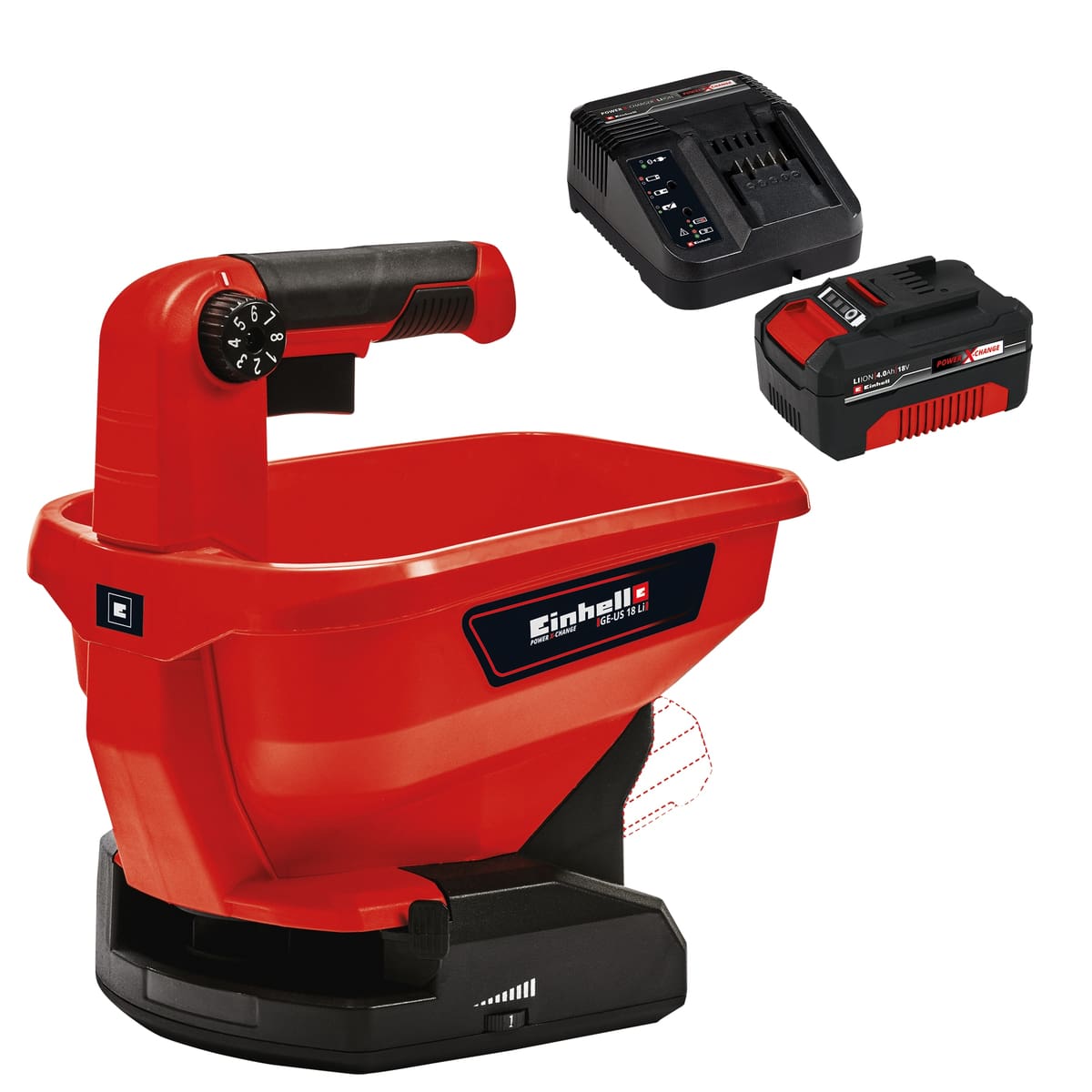 EINHELL Akku-Streuer GE-US 18 Li + Starterset EINHELL Akku-Streuer GE-US 18 Li + Starterset von Einhell