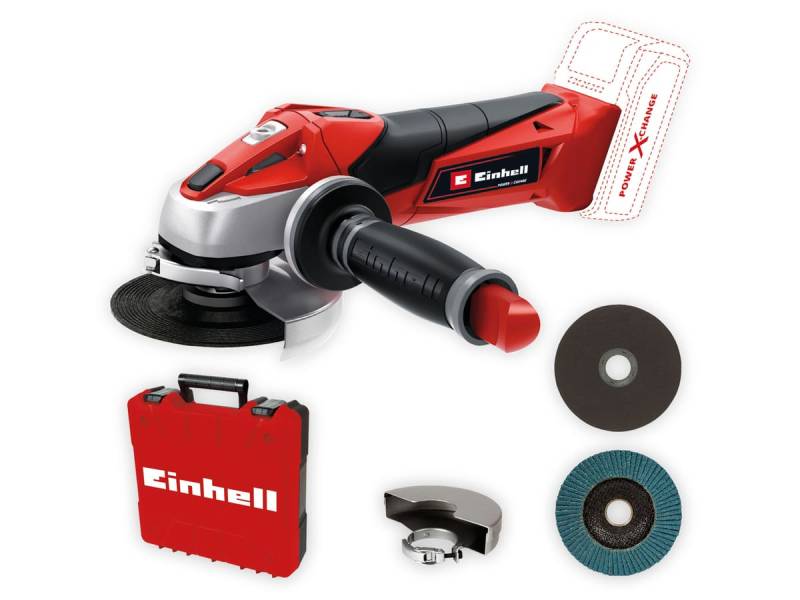 EINHELL Akku-Winkelschleifer TE-AG 18/115 Li - Solo Acc von Einhell