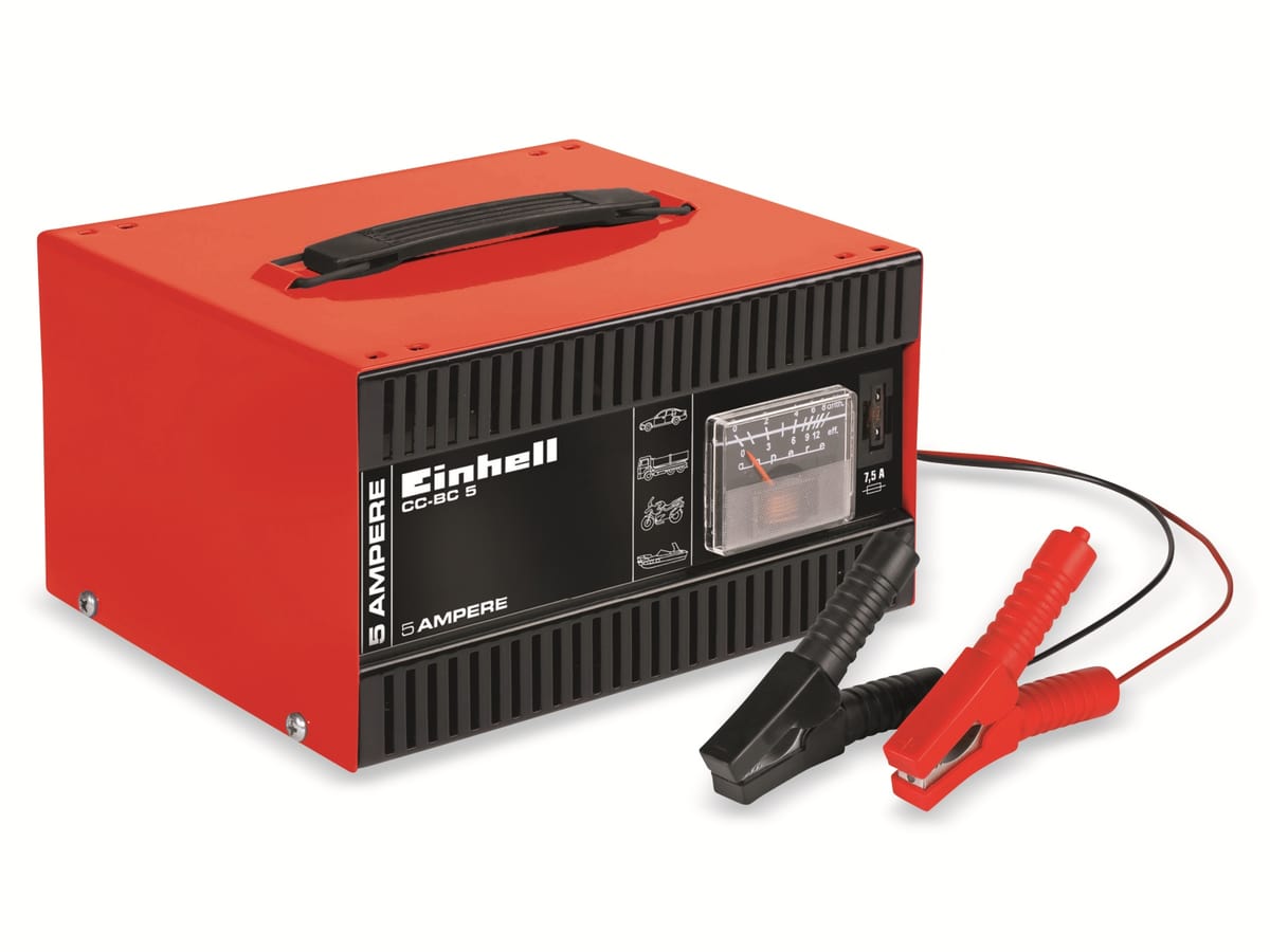 EINHELL Batterie-Ladegerät EINHELL CC-BC 5, 12 V, 5 A von Einhell