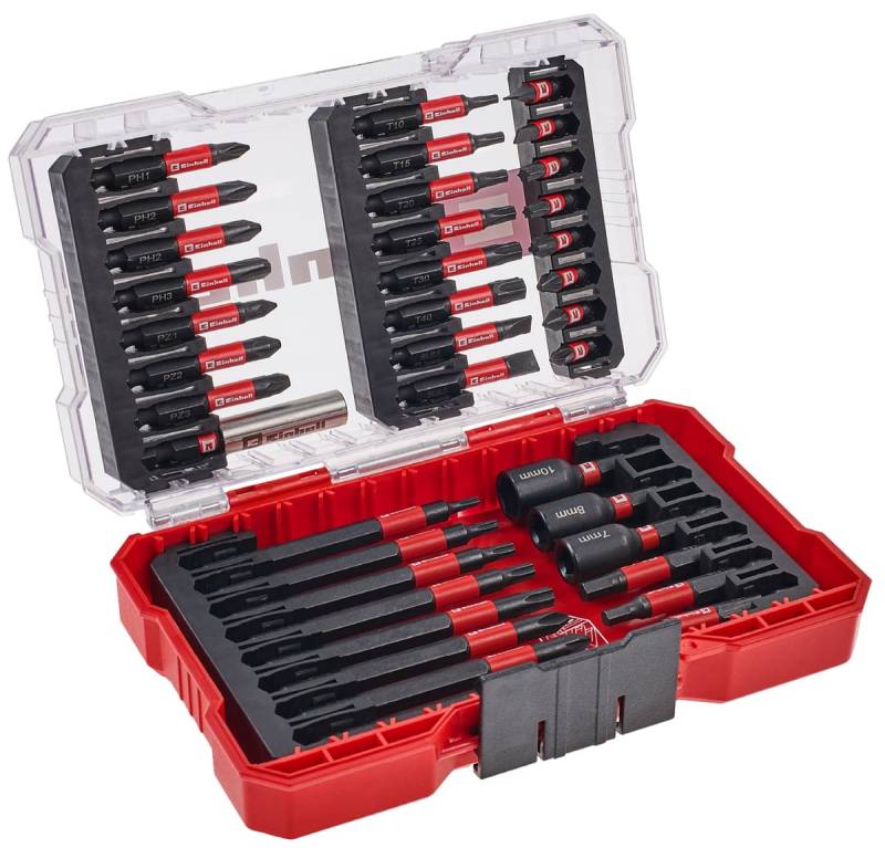 EINHELL Impact Bit-Set, 109250, M-Case, 38-teilig von Einhell