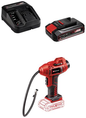 Einhell 4326556 Akku-Kompressor CE-CC 18 Li (2,5 Ah) Power X-Change 11 bar Inkl. 1 Akku, Digitales D von Einhell