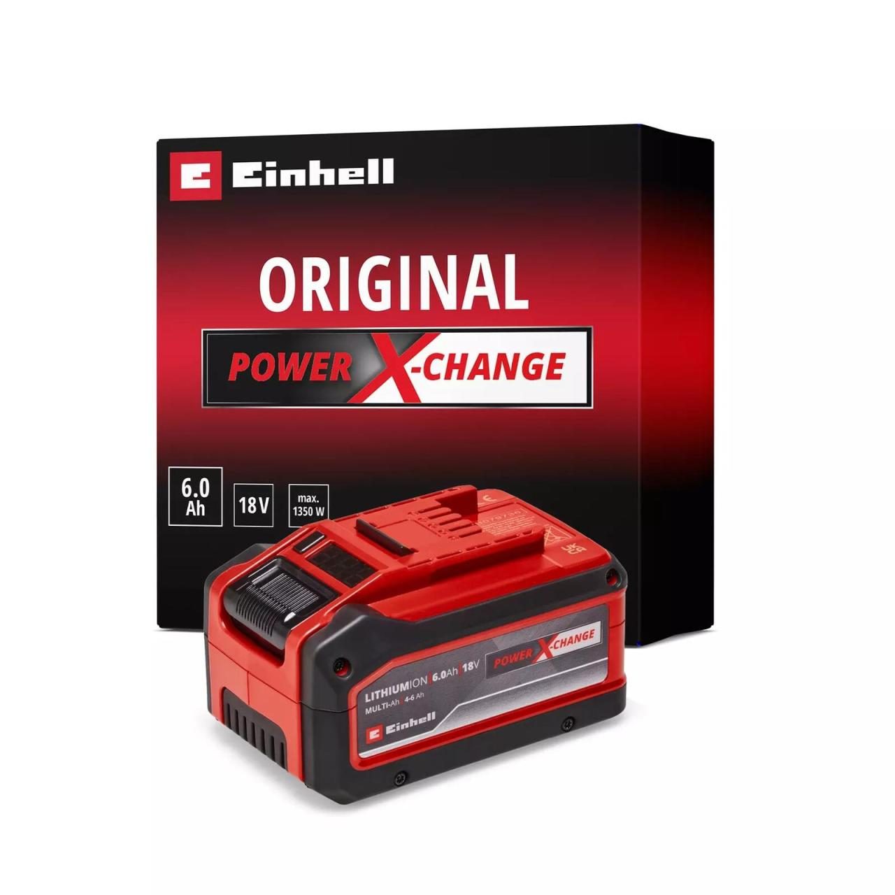 Einhell Power X-Change Plus Akku 18 V 6 Ah (4511502) Einhell Power X-Change Plus Akku 18 V 6 Ah (4511502) von Einhell