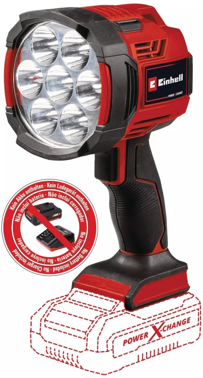 Einhell Akku-Lampe TE-CL 18/2500 LiAC-solo (4514145) von Einhell