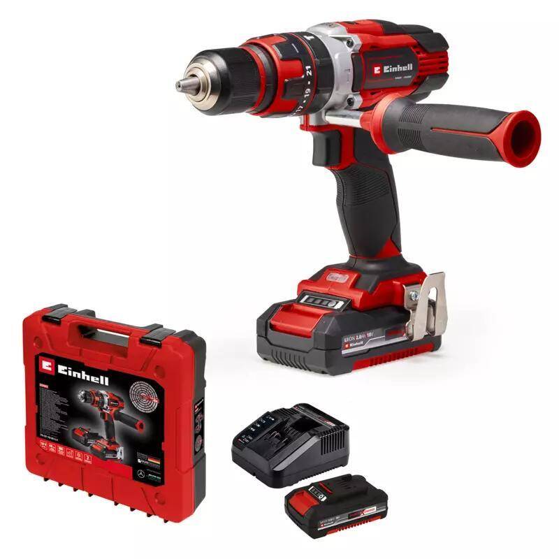 Einhell Akku-Bohrschrauber-Set TE-CD 18/48 Li-i (2x2,0Ah) (4513935) von Einhell