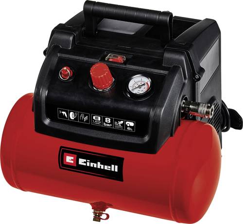 Einhell Druckluft-Kompressor TC-AC 190/6/8 OF Set 6l 8 bar von Einhell