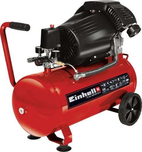 Einhell Druckluft-Kompressor TC-AC 420/50/10V 50l 10 bar von Einhell