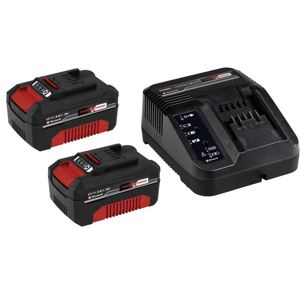 Einhell Einhell PXC-Starter-Kit 2x 3Ah & 30min PXC Kit 4512098 Werkzeug-Akku u Akku (18.00 V) von Einhell