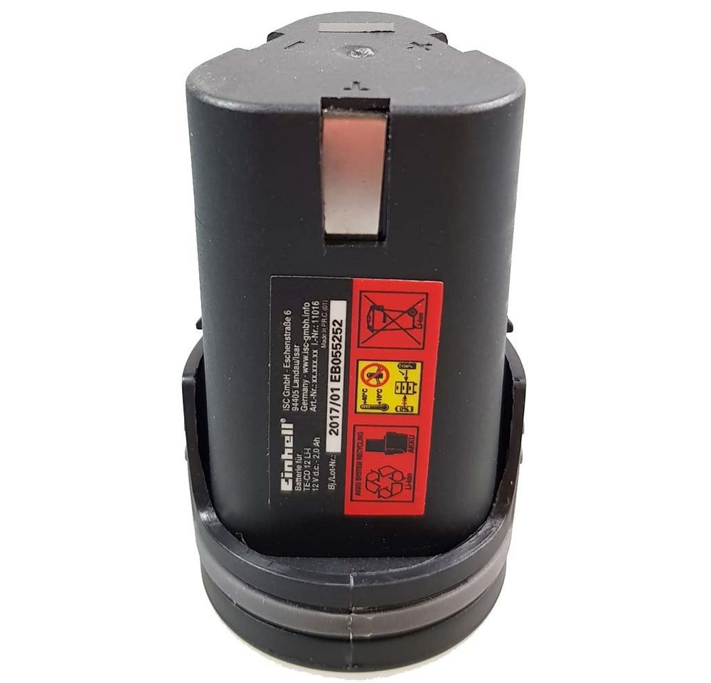 Einhell Einhell TE-CD12-Li Akku-Pack 2,0 Ah (451143801850) Akku 2000 mAh von Einhell