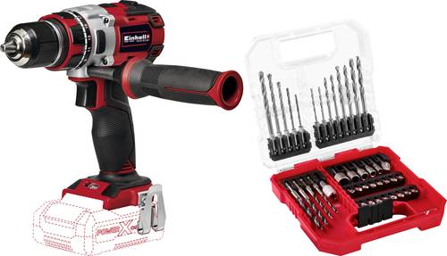 Einhell Li BL-Solo 1692587+2936803 Akku-Bohrschrauber 18V Li-Ion inkl. 40-tlg. Bit- und Bohrerset, o von Einhell