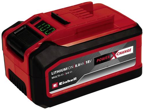 Einhell PXC Plus 18V 5-8Ah Multi-Ah Power X-Change 4511600 Werkzeug-Akku 18V 5 Ah, 8Ah Li-Ion Einhell PXC Plus 18V 5-8Ah Multi-Ah Power X-Change 4511600 Werkzeug-Akku 18V 5 Ah, 8Ah Li-Ion von Einhell