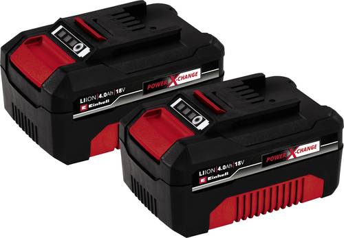 Einhell PXC-Twinpack 4Ah Power X-Change 4511489 Werkzeug-Akku 18V 4Ah Li-Ion von Einhell