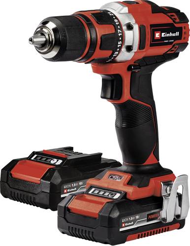 Einhell Power X-Change TE-CD 18/40-1 Li (2x1,5 Ah) 4513939 Akku-Bohrschrauber 18V 1500 mAh Li-Ion in von Einhell