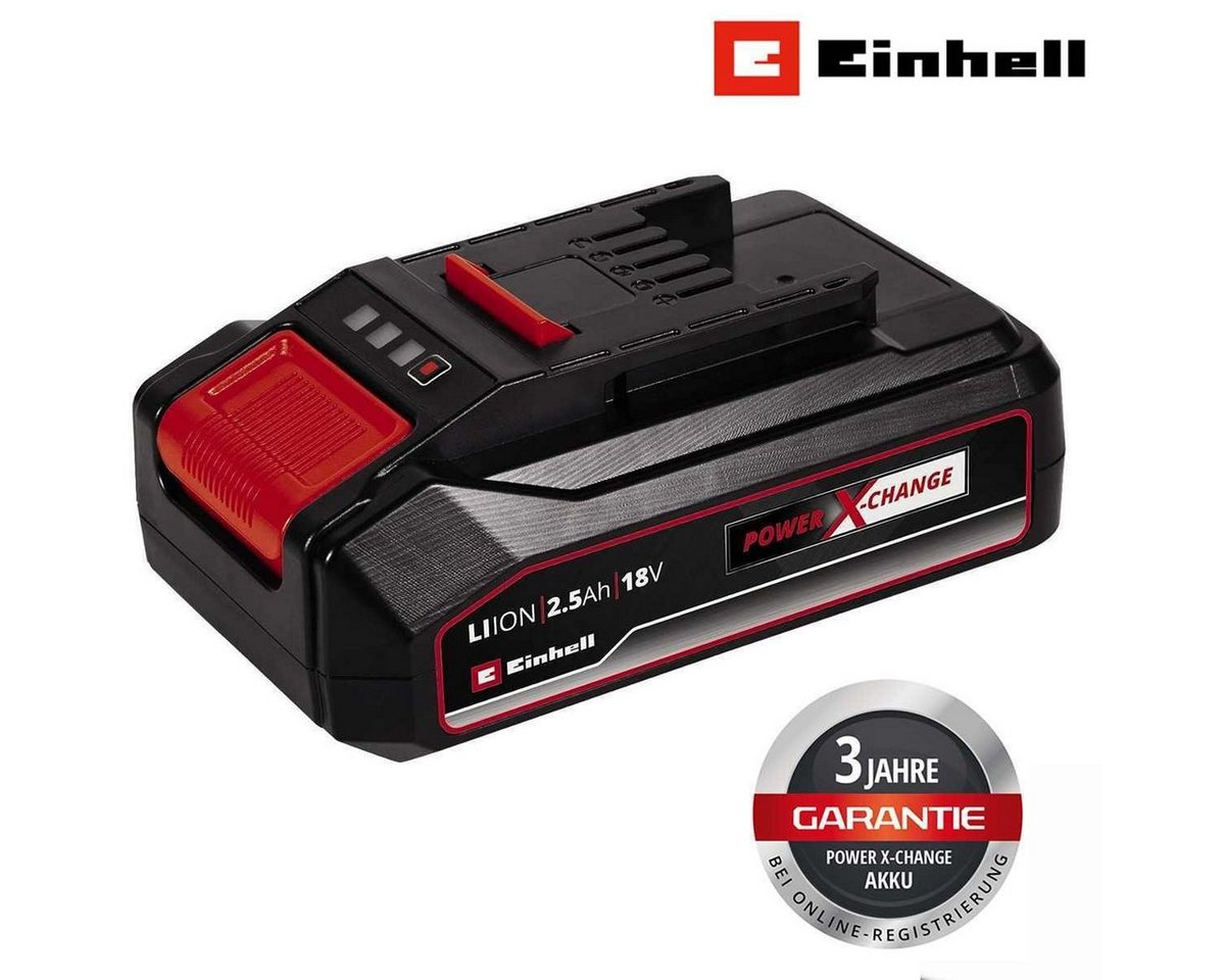 Einhell System Akku Power X-Change (Lithium Ionen Akku, 18 V, 2.5 Ah Zusatz-Akku von Einhell