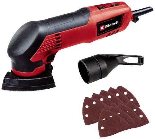 Einhell TC-DS 20 E 4464255 Deltaschleifer mit Zubehör 200W 90 x 90 x 90mm von Einhell