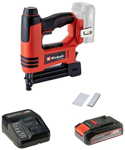 Einhell TE-CN 18 Li Power X-Change + 2,5 Ah-Kit 4257791 Akku-Nagler Klammernlänge 10 - 22mm inkl. A von Einhell
