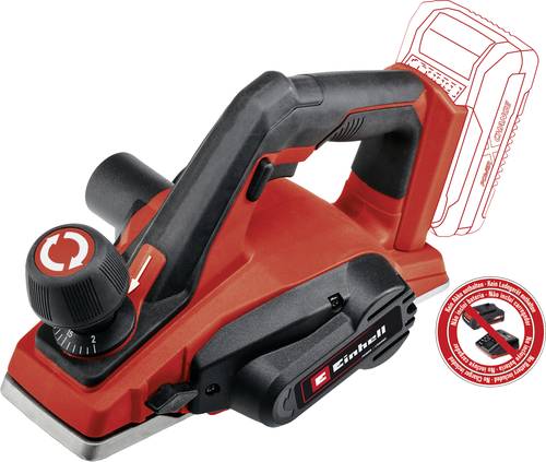 Einhell TE-PL 18/82 Li - Solo Akku-Hobel mit Zubehör, ohne Akku, ohne Ladegerät Hobel-Breite: 82mm von Einhell