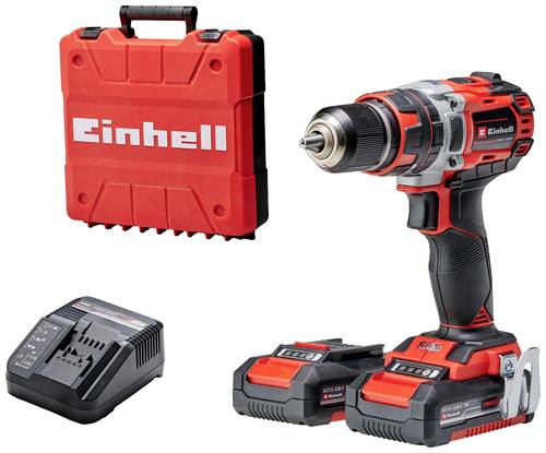 Einhell TP-CD 18/50 Li-i BL (2x2,0Ah) 2-Gang-Akku-Schlagbohrschrauber inkl. Akku, inkl. Ladegerät, von Einhell