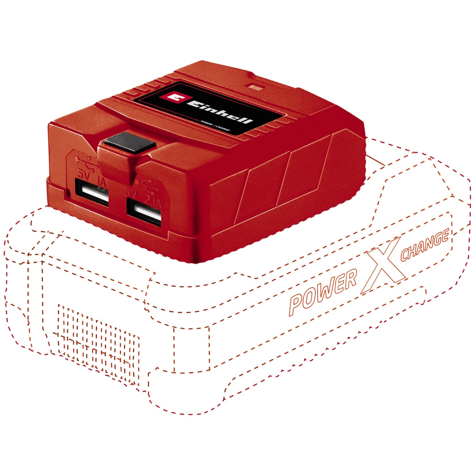 Power USB Akku Adapter von Einhell