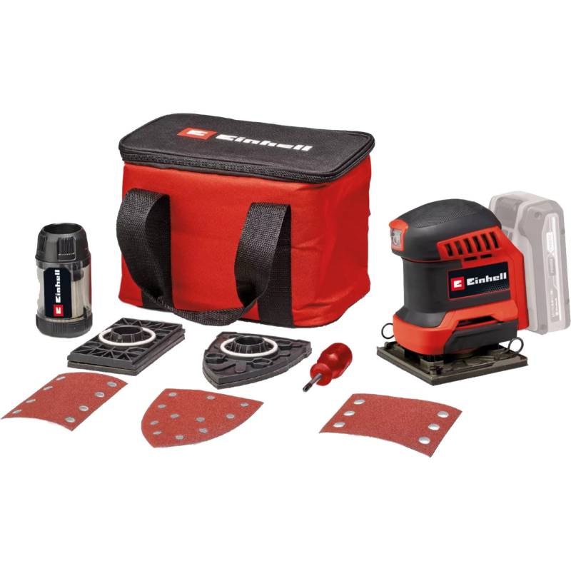 Power X-Change Akku-Faust-Schwingschleifer TE-OS 18/113 3X Li-Solo, 18Volt von Einhell
