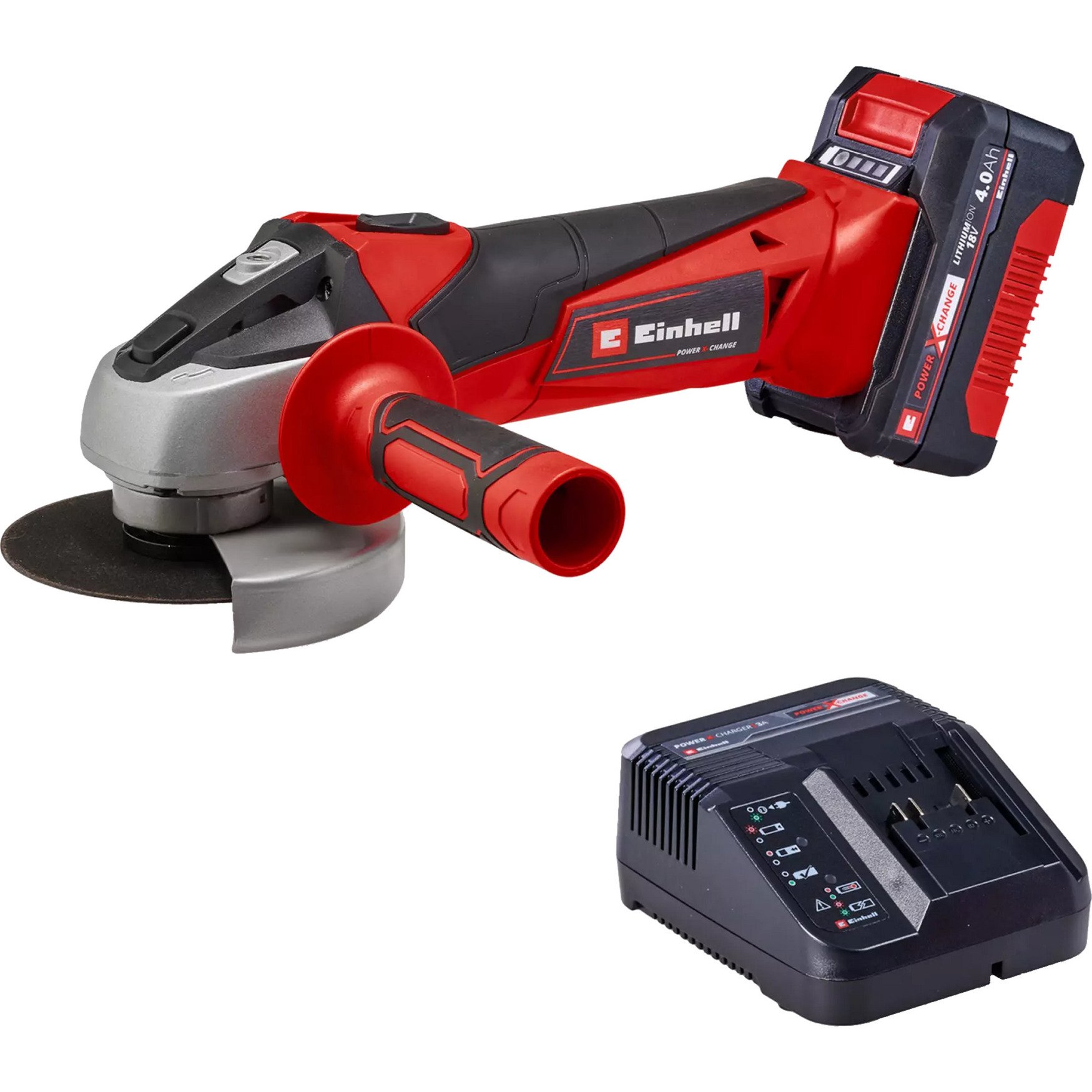 Power X-Change Akku-Winkelschleifer TC-AG 18/115 Li Kit, 18Volt Power X-Change Akku-Winkelschleifer TC-AG 18/115 Li Kit, 18Volt von Einhell