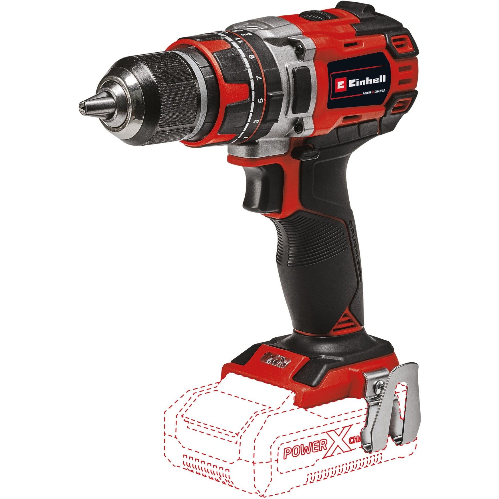 Professional Akku-Schlagbohrschrauber TE-CD 18/50 Li-i BL Solo, 18Volt von Einhell