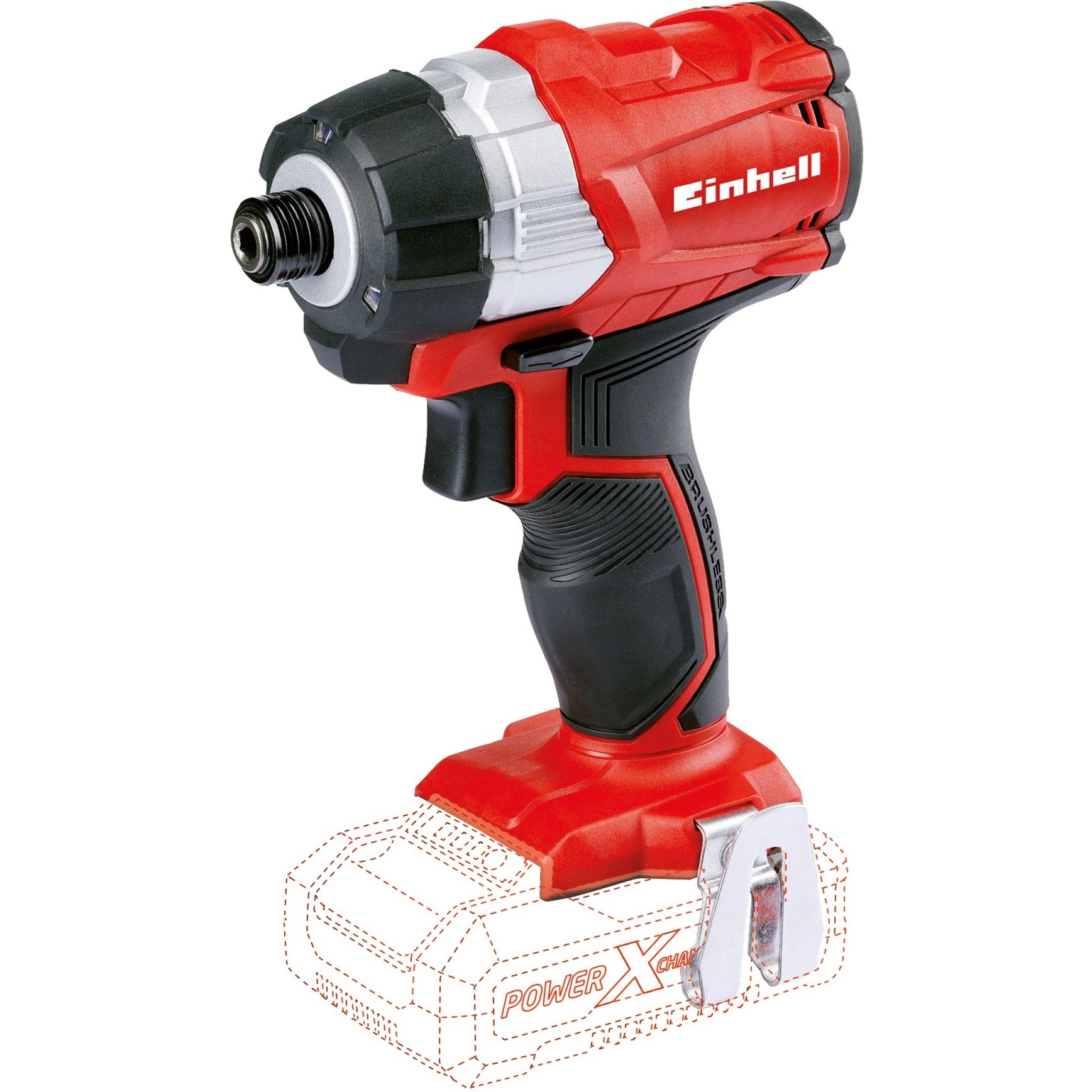 Professional Akku-Schlagschrauber TE-CI 18 Li Brushless -solo, 18Volt Professional Akku-Schlagschrauber TE-CI 18 Li Brushless -solo, 18Volt von Einhell