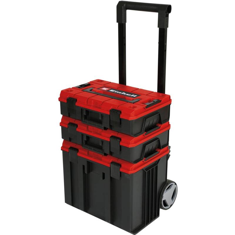 Systemkoffer E-Case Tower, Werkzeugwagen von Einhell