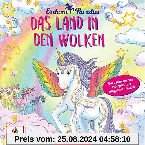 Das Land in den Wolken von Einhorn-Paradies