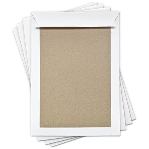 Briefumschläge C4 weiß | 100 Stück | mit Papprückwand | 229 x 320 mm | gerade klappe | selbstklebend ohne Fenster | für Business und Bewerbung Briefumschläge C4 weiß | 100 Stück | mit Papprückwand | 229 x 320 mm | gerade klappe | selbstklebend ohne Fenster | für Business und Bewerbung von Einladungskarten Manufaktur Hamburg