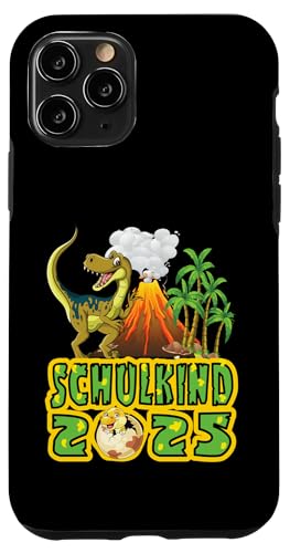 Schulkind 2025 cooler Dino Ich Rocke Jetzt Die Schule Kinder Hülle für iPhone 11 Pro Schulkind 2025 cooler Dino Ich Rocke Jetzt Die Schule Kinder Hülle für iPhone 11 Pro von Einschulung Kinder Kita Abschied Erstklässler