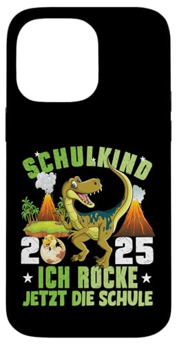 Schulkind 2025 cooler Dino Ich Rocke Jetzt Die Schule Kinder Hülle für iPhone 14 Pro Max Schulkind 2025 cooler Dino Ich Rocke Jetzt Die Schule Kinder Hülle für iPhone 14 Pro Max von Einschulung Kinder Kita Abschied Erstklässler