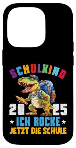 Schulkind 2025 cooler Dino Ich Rocke Jetzt Die Schule Kinder Hülle für iPhone 14 Pro Schulkind 2025 cooler Dino Ich Rocke Jetzt Die Schule Kinder Hülle für iPhone 14 Pro von Einschulung Kinder Kita Abschied Erstklässler