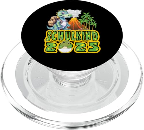 Schulkind 2025 cooler Dino Ich Rocke Jetzt Die Schule Kinder PopSockets PopGrip für MagSafe Schulkind 2025 cooler Dino Ich Rocke Jetzt Die Schule Kinder PopSockets PopGrip für MagSafe von Einschulung Kinder Kita Abschied Erstklässler