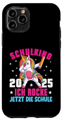 Schulkind 2025 Dabbing Unicorn Ich Rocke Jetzt Die Schule Hülle für iPhone 11 Pro Schulkind 2025 Dabbing Unicorn Ich Rocke Jetzt Die Schule Hülle für iPhone 11 Pro von Einschulung Mädchen Kita Abschied Erstklässler