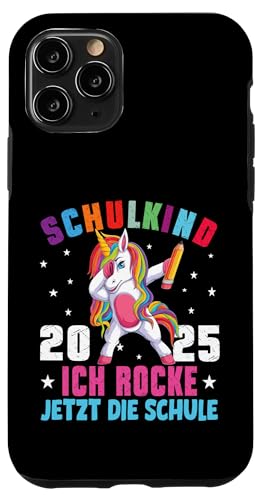 Schulkind 2025 Dabbing Unicorn Ich Rocke Jetzt Die Schule Hülle für iPhone 11 Pro Schulkind 2025 Dabbing Unicorn Ich Rocke Jetzt Die Schule Hülle für iPhone 11 Pro von Einschulung Mädchen Kita Abschied Erstklässler