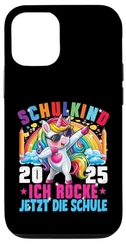Schulkind 2025 Dabbing Unicorn Ich Rocke Jetzt Die Schule Hülle für iPhone 12/12 Pro Schulkind 2025 Dabbing Unicorn Ich Rocke Jetzt Die Schule Hülle für iPhone 12/12 Pro von Einschulung Mädchen Kita Abschied Erstklässler