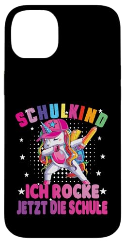 Schulkind 2025 Dabbing Unicorn Ich Rocke Jetzt Die Schule Hülle für iPhone 14 Plus Schulkind 2025 Dabbing Unicorn Ich Rocke Jetzt Die Schule Hülle für iPhone 14 Plus von Einschulung Mädchen Kita Abschied Erstklässler
