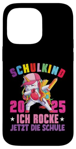 Schulkind 2025 Dabbing Unicorn Ich Rocke Jetzt Die Schule Hülle für iPhone 14 Pro Max Schulkind 2025 Dabbing Unicorn Ich Rocke Jetzt Die Schule Hülle für iPhone 14 Pro Max von Einschulung Mädchen Kita Abschied Erstklässler
