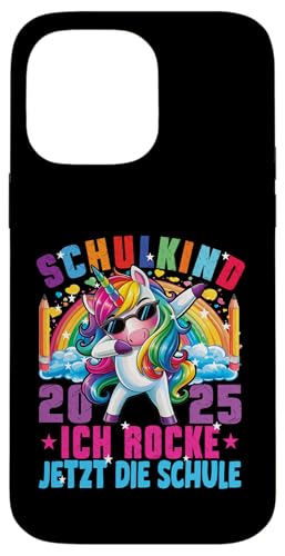 Schulkind 2025 Dabbing Unicorn Ich Rocke Jetzt Die Schule Hülle für iPhone 14 Pro Max Schulkind 2025 Dabbing Unicorn Ich Rocke Jetzt Die Schule Hülle für iPhone 14 Pro Max von Einschulung Mädchen Kita Abschied Erstklässler