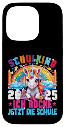 Schulkind 2025 Dabbing Unicorn Ich Rocke Jetzt Die Schule Hülle für iPhone 14 Pro Schulkind 2025 Dabbing Unicorn Ich Rocke Jetzt Die Schule Hülle für iPhone 14 Pro von Einschulung Mädchen Kita Abschied Erstklässler