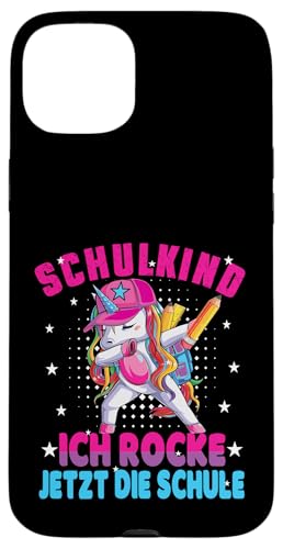 Schulkind 2025 Dabbing Unicorn Ich Rocke Jetzt Die Schule Hülle für iPhone 15 Plus Schulkind 2025 Dabbing Unicorn Ich Rocke Jetzt Die Schule Hülle für iPhone 15 Plus von Einschulung Mädchen Kita Abschied Erstklässler