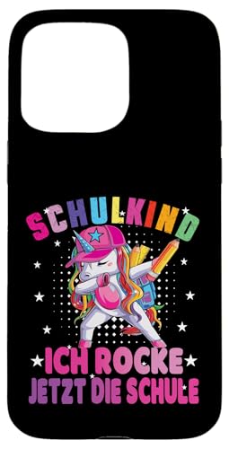 Schulkind 2025 Dabbing Unicorn Ich Rocke Jetzt Die Schule Hülle für iPhone 15 Pro Max Schulkind 2025 Dabbing Unicorn Ich Rocke Jetzt Die Schule Hülle für iPhone 15 Pro Max von Einschulung Mädchen Kita Abschied Erstklässler
