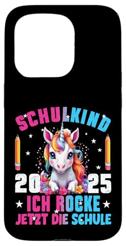 Schulkind 2025 Dabbing Unicorn Ich Rocke Jetzt Die Schule Hülle für iPhone 15 Pro Schulkind 2025 Dabbing Unicorn Ich Rocke Jetzt Die Schule Hülle für iPhone 15 Pro von Einschulung Mädchen Kita Abschied Erstklässler