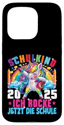 Schulkind 2025 Dabbing Unicorn Ich Rocke Jetzt Die Schule Hülle für iPhone 15 Pro Schulkind 2025 Dabbing Unicorn Ich Rocke Jetzt Die Schule Hülle für iPhone 15 Pro von Einschulung Mädchen Kita Abschied Erstklässler