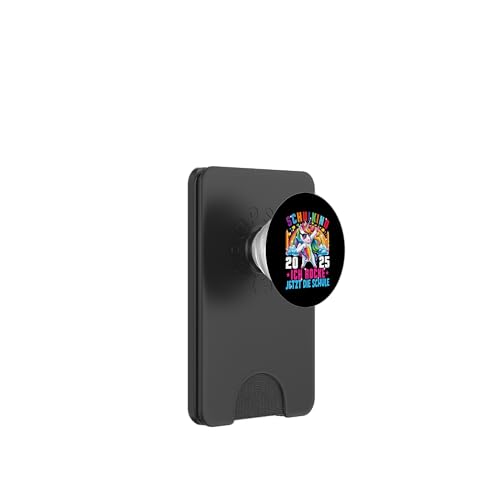 Schulkind 2025 Dabbing Unicorn Ich Rocke Jetzt Die Schule PopSockets PopWallet für MagSafe Schulkind 2025 Dabbing Unicorn Ich Rocke Jetzt Die Schule PopSockets PopWallet für MagSafe von Einschulung Mädchen Kita Abschied Erstklässler