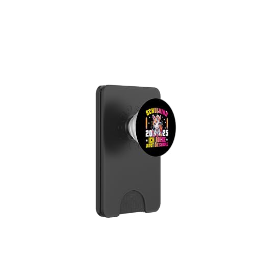 Schulkind 2025 Dabbing Unicorn Ich Rocke Jetzt Die Schule PopSockets PopWallet für MagSafe Schulkind 2025 Dabbing Unicorn Ich Rocke Jetzt Die Schule PopSockets PopWallet für MagSafe von Einschulung Mädchen Kita Abschied Erstklässler
