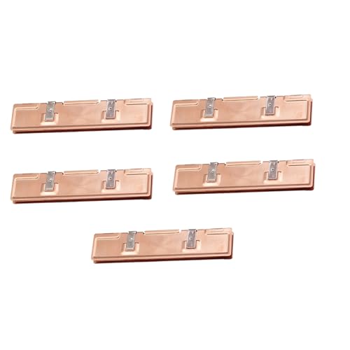 Eioeeklop 5X Reine Kupfer RAM KüHl KöRper KüHler für Ram DDR3 Speicher KüHler KüHlung KüHl KöRper Desktop Speicher KüHler DDR2 DDR3 DDR4 von Eioeeklop